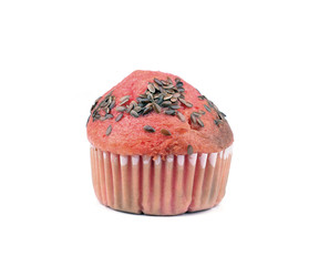 Muffin with berries