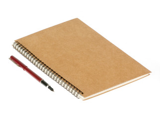 Empty notepad (notbook) isolated on white - 67730528