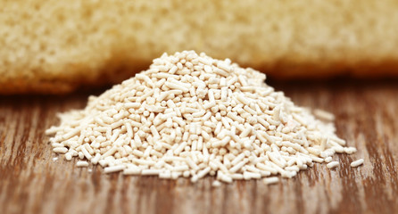Yeast with bread