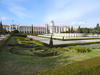 Fototapeta na wymiar Mosteiro dos Jerónimos - Lisbonne - Portugal