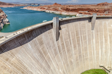 Glen Canyon Dam.