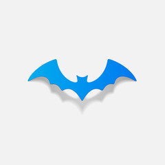 realistic design element: bat