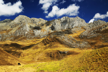 Obraz premium Cordiliera Huayhuash, Peru, South America