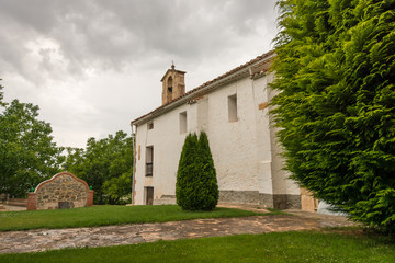 Fototapeta na wymiar Santuario De Santa Catalina. Aras De Los Olmos. España