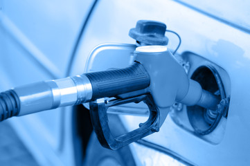 Obraz premium Car refuel