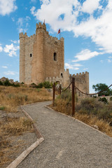 Fototapeta na wymiar Castillo De Alcalá Del Júcar. Albacete. España