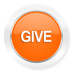 give orange computer icon