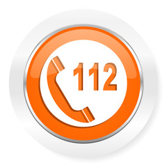 emergency call orange computer icon