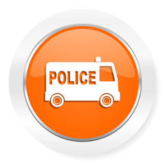 police orange computer icon