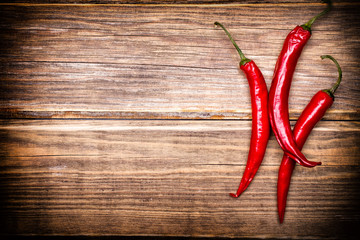 Chili pepper. - obrazy, fototapety, plakaty