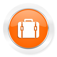 bag orange computer icon