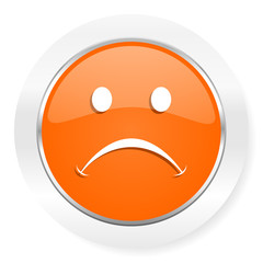 cry orange computer icon