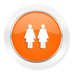 couple orange computer icon