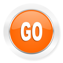 go orange computer icon