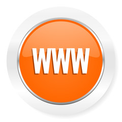 www orange computer icon