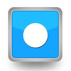 BOUTONS CARRES COLLECTION BLEUE