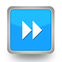 BOUTONS CARRES COLLECTION BLEUE