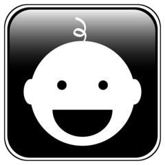 Obraz premium Baby button