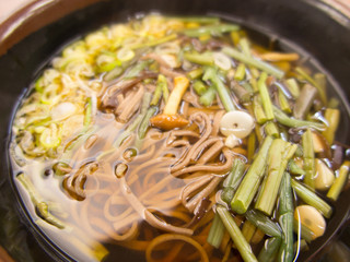 山菜ソバ