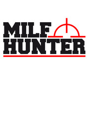 Text Design Milf Hunter