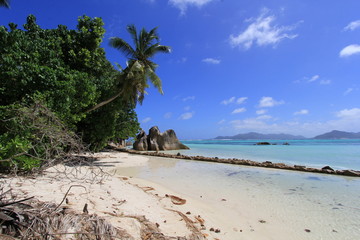 plage, anse source d'Argent, Seychelles