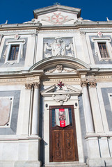 Fototapeta premium Chiesa di Santo Stefano dei Cavalieri, portale, Pisa