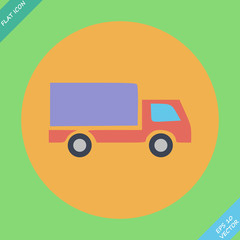 Delivery truck - Vector icon