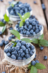 Blueberries in a bowl