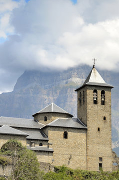 church in the village of Torla