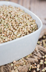Portion of Buckwheat in a bowl
