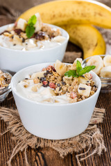 Homemade Banana Yogurt