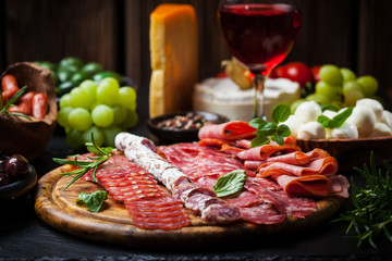 Antipasto dinner platter