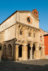 Fototapeta premium Abbazia di San Sisto in Sisto, Chiesa, Pisa