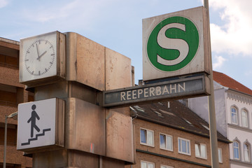 Hamburg Reeperbahn Station