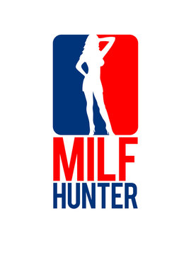 Milf Hunter Sport Logo Design