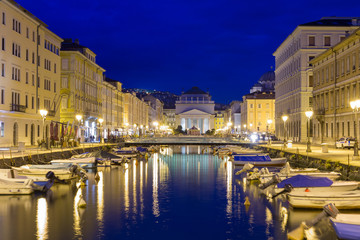 Canal Grande in Trieste
