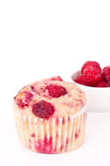 raspberry muffin