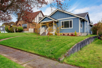 House exterior. View of entrance porch