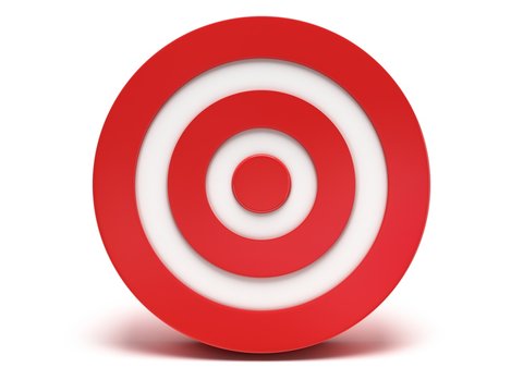 recommend clip art: 3d red target
