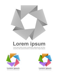 An illustration of grey infinite loop icon