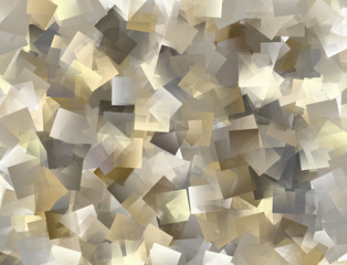 Abstract tiled background in grey, brown, yellow