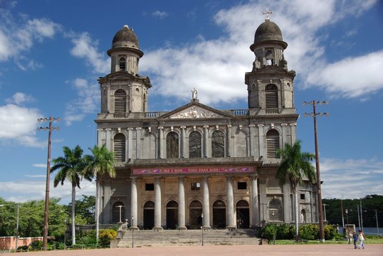 Cathedrale à Leon, Nicaragua