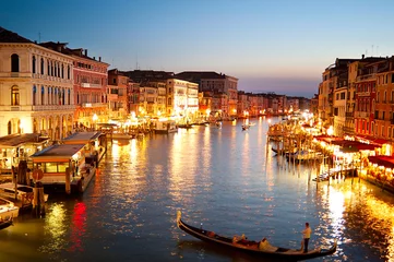 Store enrouleur Venise Venice at dusk