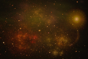 Fototapeta na wymiar Deep space starfield