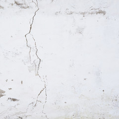 Old wall covered with whitewash