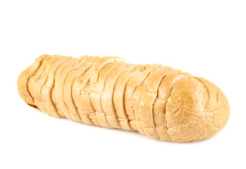 Sliced loaf of bread