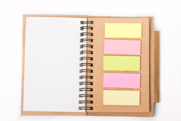 Diary and color note pad