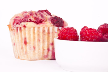 raspberry muffin