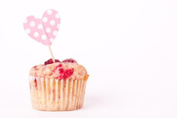 raspberry muffin