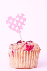 raspberry muffin